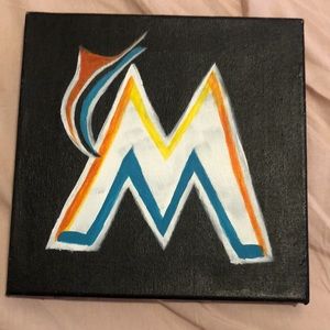 Marlins Canvas Painting